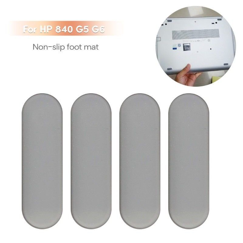 4Pcs Rubber Feet Foot Replacement For HP 840 G6 745 830 735 Laptop Feet Bottom Case Connector Stock 