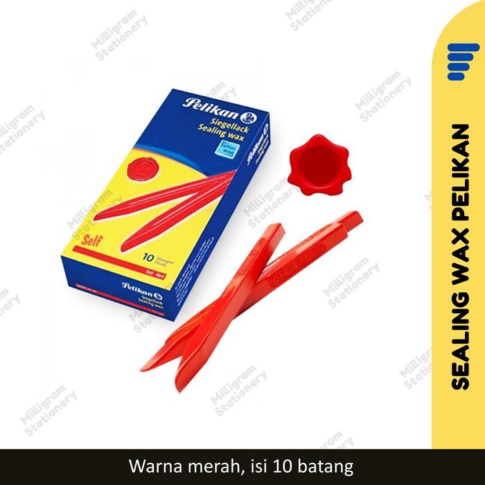 

Sealing Wax Siegellack Pelikan/ Lak Segel/ Lem Bakar Lilin