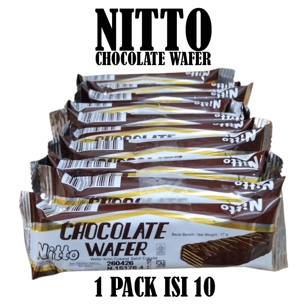 

NITTO CHOCOLATE WAFER ISI 10