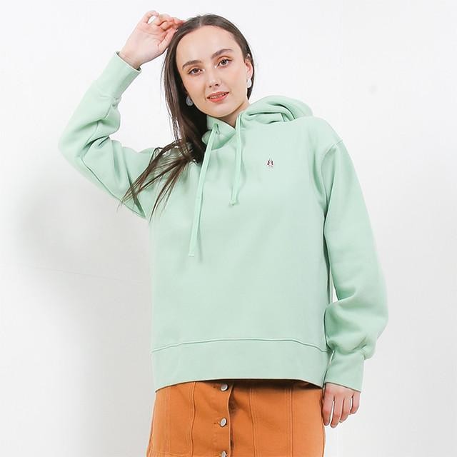 Hush Puppies Jaket Hoodie Wanita Suzy 4 Sage - S, Sage