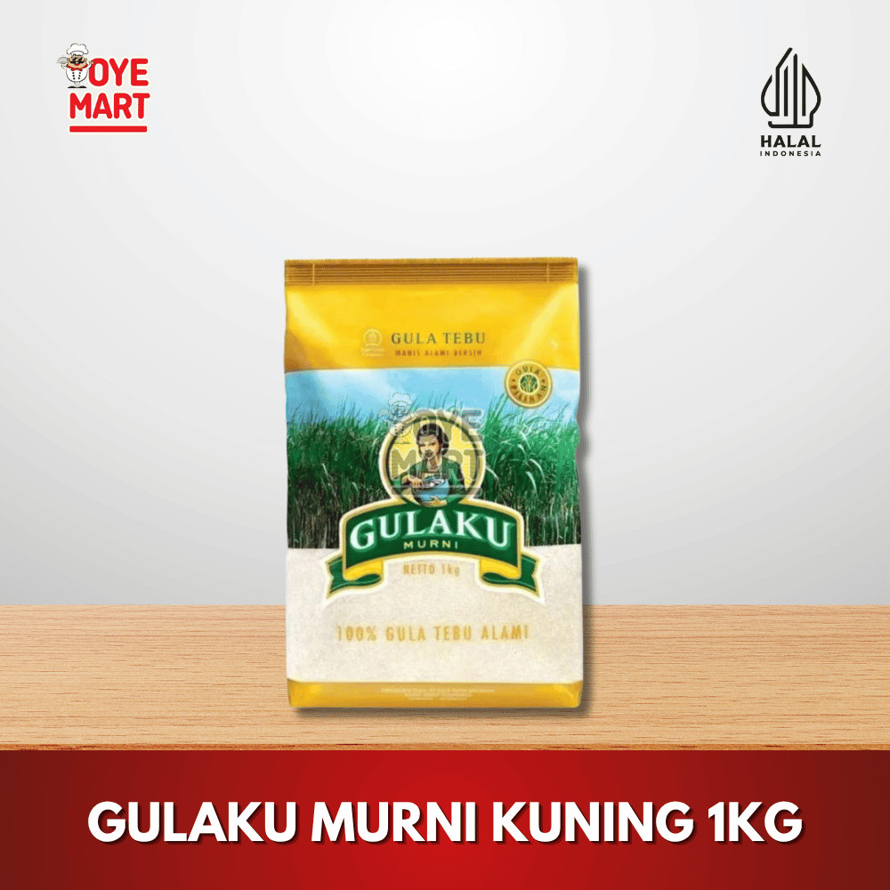 

GULAKU MURNI GULA TEBU KUNING 1KG
