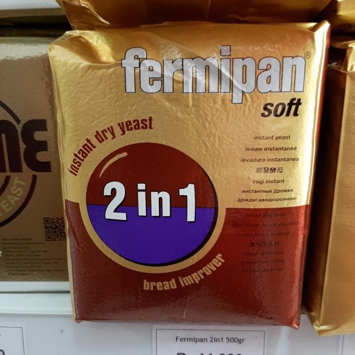 

Fermipan Ragi Instant Yeast Pelembut 2 in 1 500gr