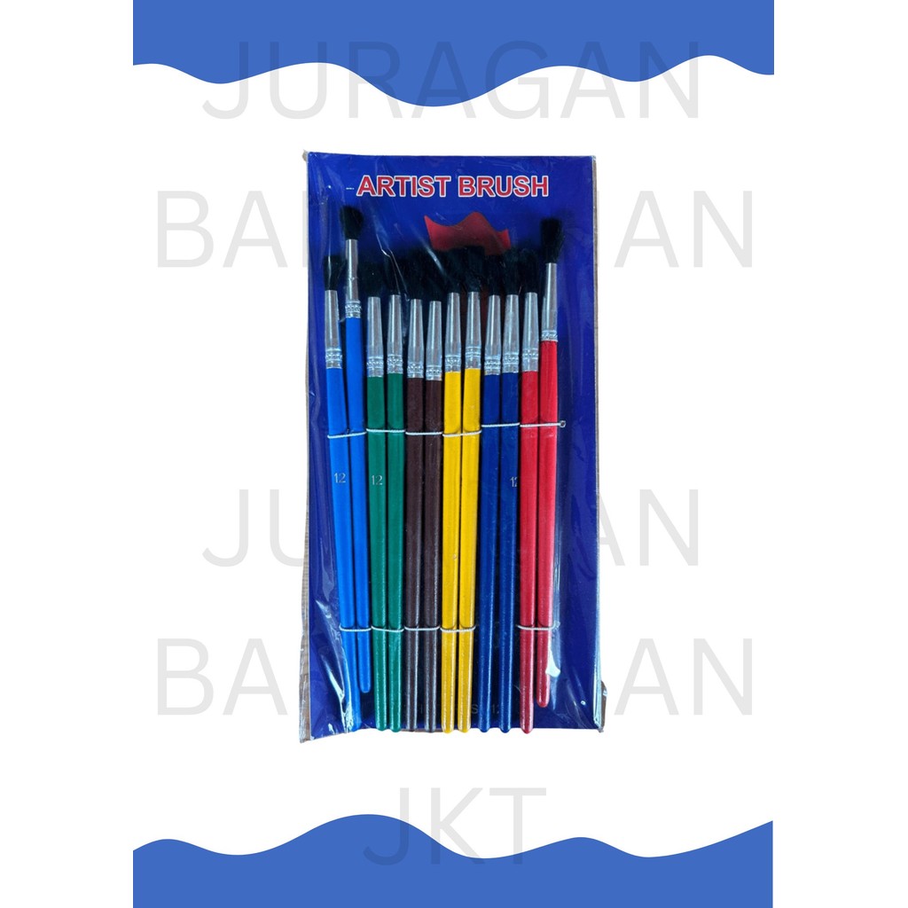 

KUAS LUKIS WARNA 12 INCH / KUAS CAT WARNA / KUAS CAT AIR