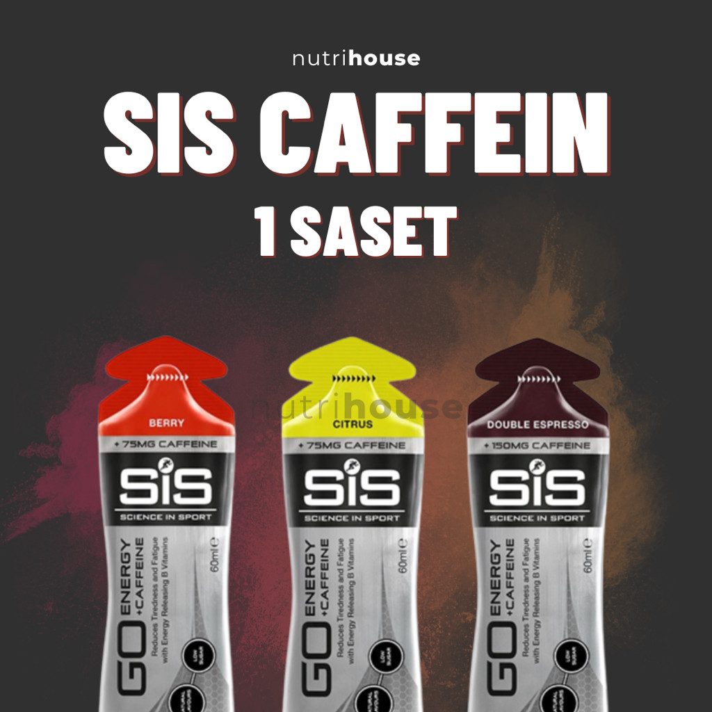 

SiS GO Isotonic Energy + Caffeine 75mg Endurance Gel with Caffeine