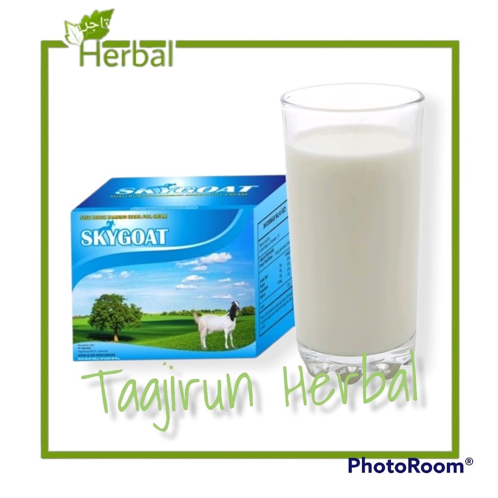 

Susu Kambing Etawa Bubuk Original SKYGOAT 1 Box isi 10 Sachet