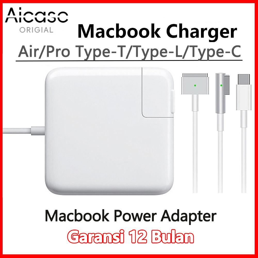 AICASC- CHARGER Macbook Pro/Air adaptor IPAD charge Type C 2017/2015/2012/2013/2014/2016/2018/2019/2