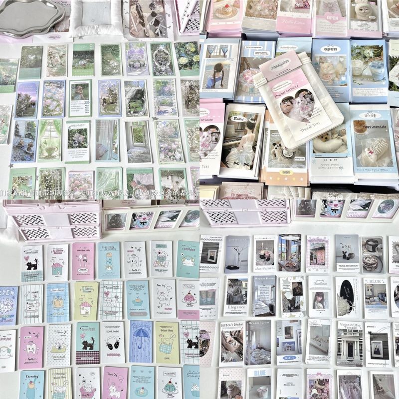 

30pcs Sweet Creative Design Package Seal Sticker Ins Cute Cartoon Scrapbook Journal Sticker DIY Decor Photocard Package Sticker