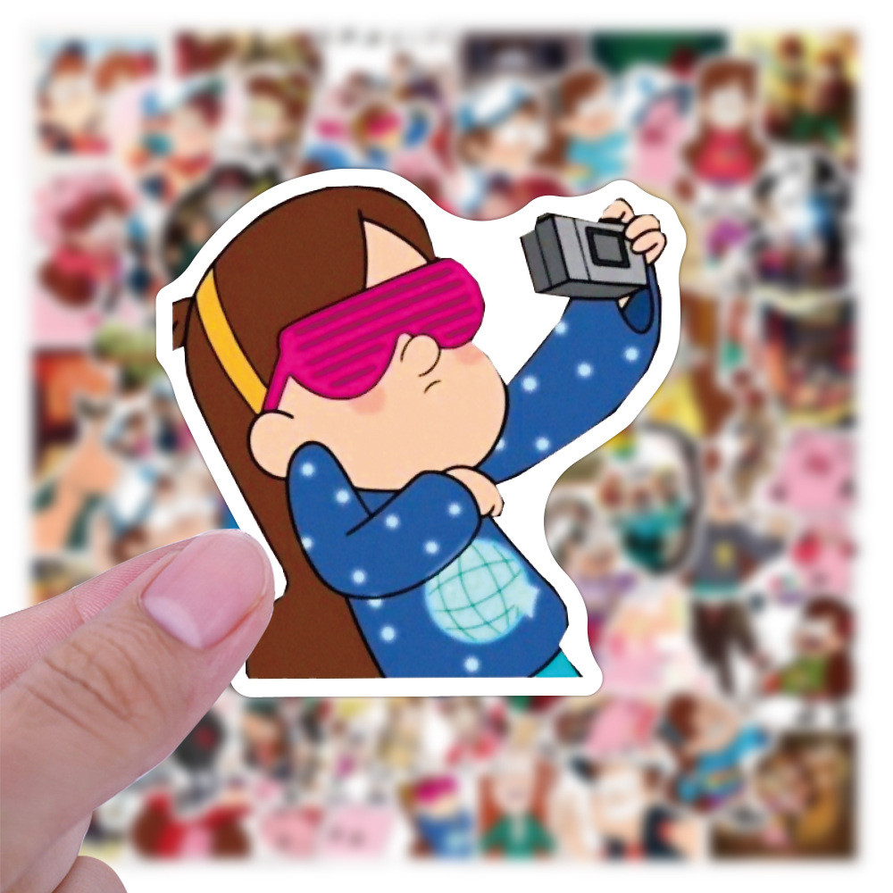 

10/30/50/100pcs Disney Funny Anime Gravity Falls Stickers for Kid DIY Laptop Motorcycle Fridge Waterproof Cute Anime Sticker Toy
