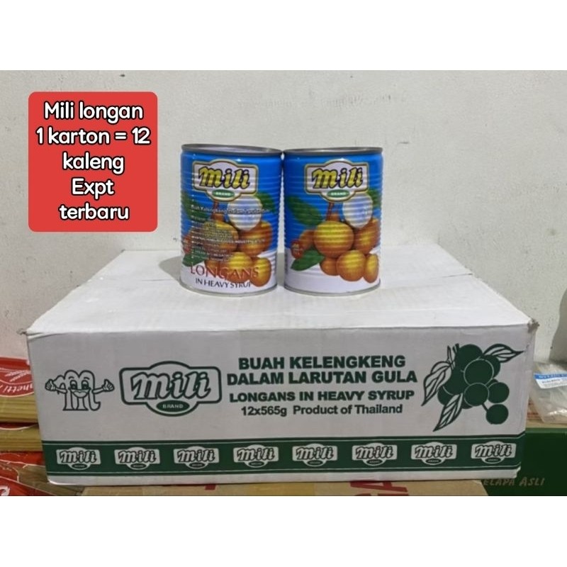 

Mili longan 1 karton isi 12
