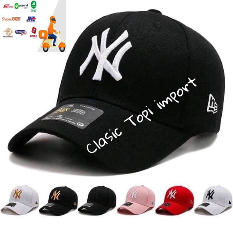 Topi Baseball Ori Keren 2024 Logo NY Termurah bisa COD - Topi Baseball NY Topi NY Import Terpopuler