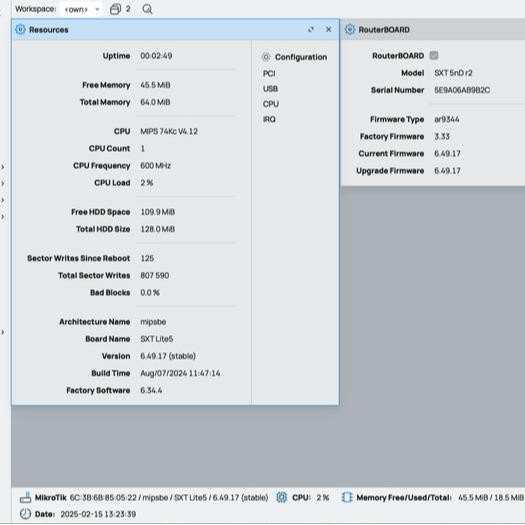 Mikrotik SXT 5nD r2 / SXT Lite5 5GHz 16dBi Outdoor Wireless – Bekas, Berfungsi NormalNew