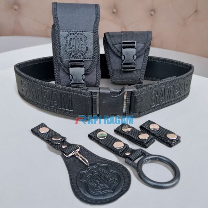 Kopel Satpam Blackerr Hitam Lengkap Berkualitas