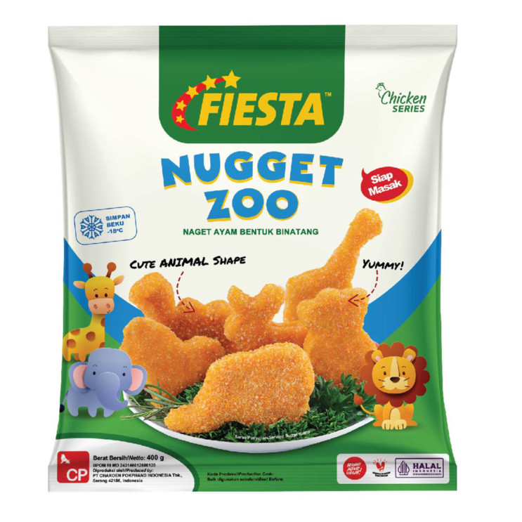 

fiesta zoo nugget 400 gram
