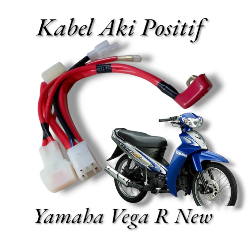 KABEL AKI YAMAHA VEGA R NEW FULLSET SOKET BENDIK STATER RUMAH SIKRING VEGA R NEW