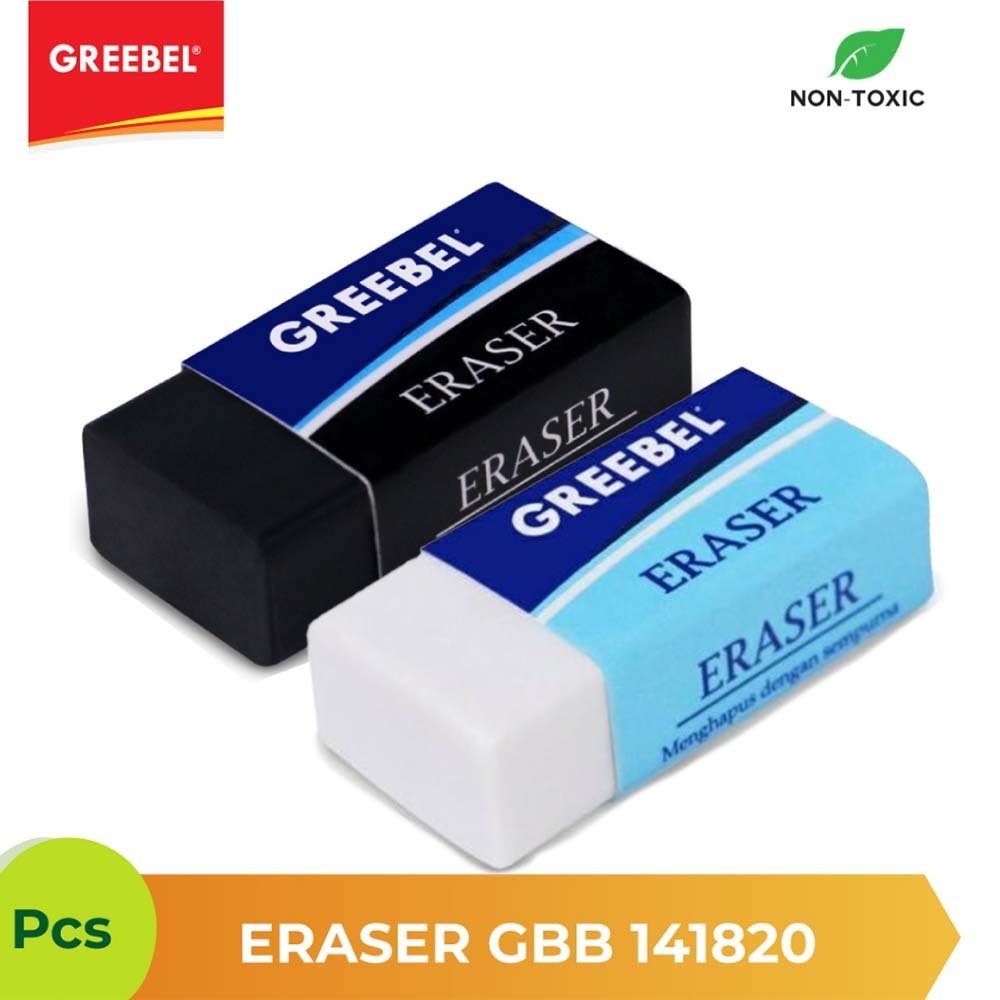 

Greebel Penghapus Pensil Karet GBB / GBW