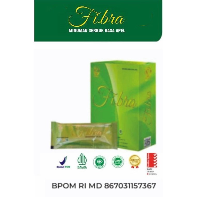 Fibra Renner Detox Usus Kotor & Lambung Minuman Serbuk Rasa Apel 1 box isi 5 Sashet Original Renner