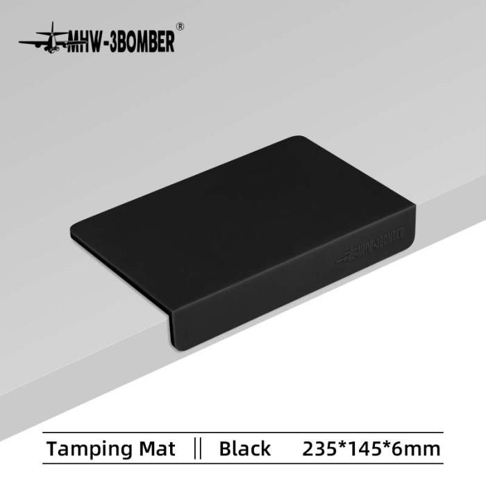 MHW-3BOMBER Silicone Pad Coffee Tamper Mat - Tatakan Alas Portafilter Espresso Tamping Pad Alas Tamp