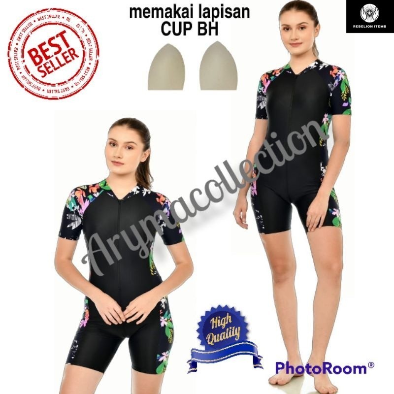 Baju Renang Wanita Diving/Baju Diving Wanita Polos Variasi