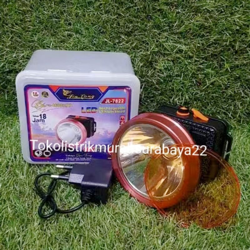 SENTER KEPALA 80W JL 7822 JINLONG SUPER BESAR SELAM DIVING TAHAN 18 JAM