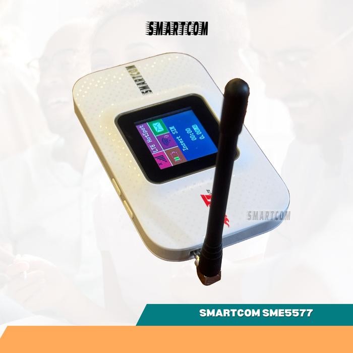 Mocute - Modem Mifi Wifi 4G LTE SMARTCOM E5577 All Operator + Antena - E5577