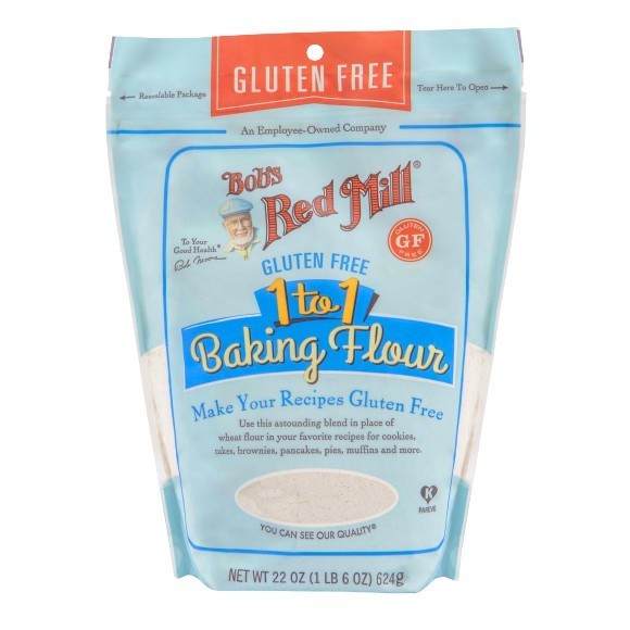 

Tepung Bebas Gluten Bob's Red Mill 1-to-1 (624g) – Pengganti Tepung Serbaguna untuk Kue, Roti, & Pancake