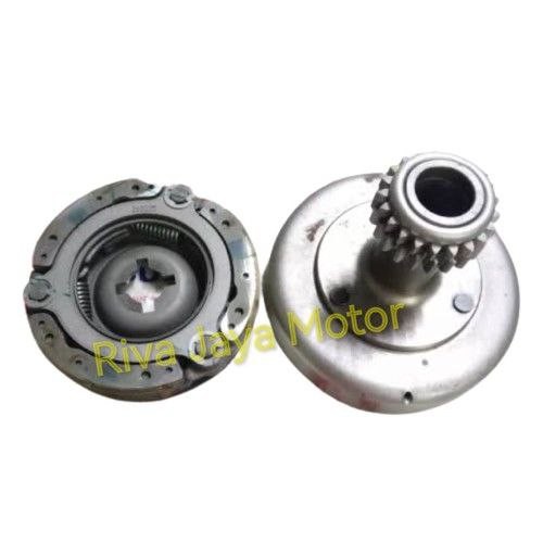 Paket Rumah + Otomatis Kopling Assy Suzuki Shooter Satria Young Smash Fi Mangkok Kampas Ganda