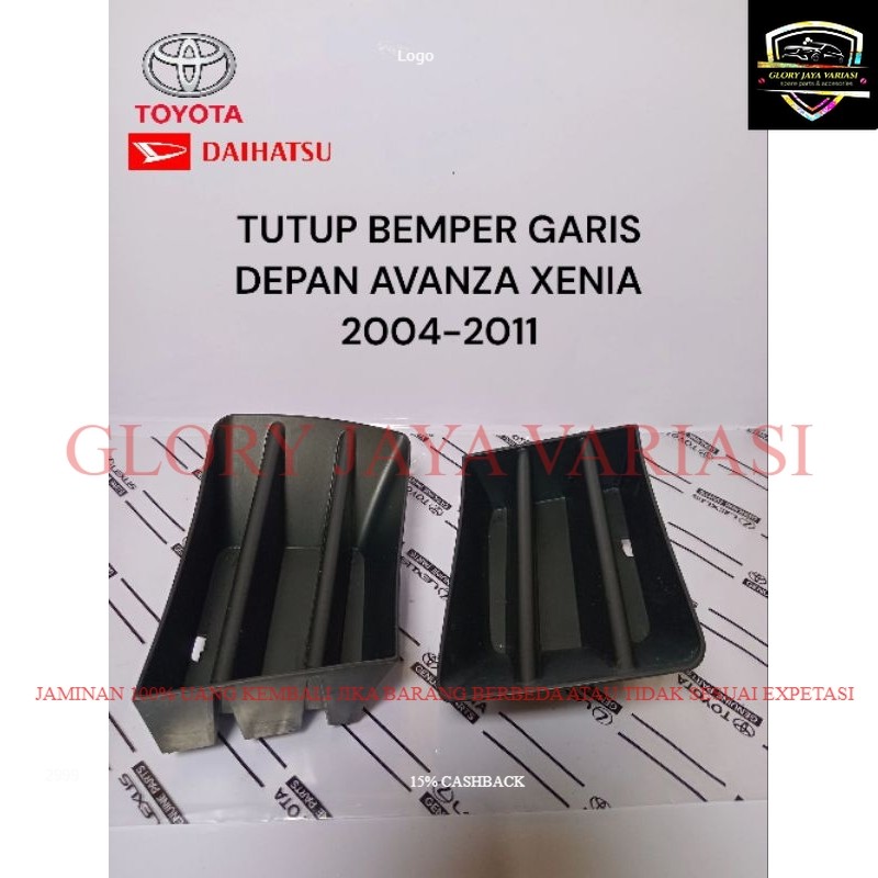 TUTUP BEMPER DEPAN AVANZA XENIA 2006-2011 TYPE G ORIGINAL