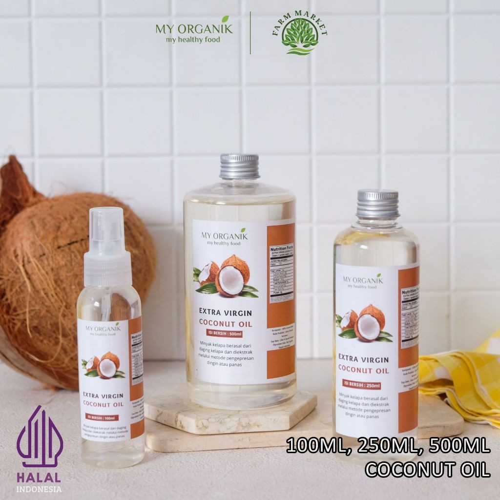 

My Organik Minyak Kelapa VCO Virgin Coconut Oil 100% EXTRA VIRGIN COCONUT OIL UNTUK MASAK