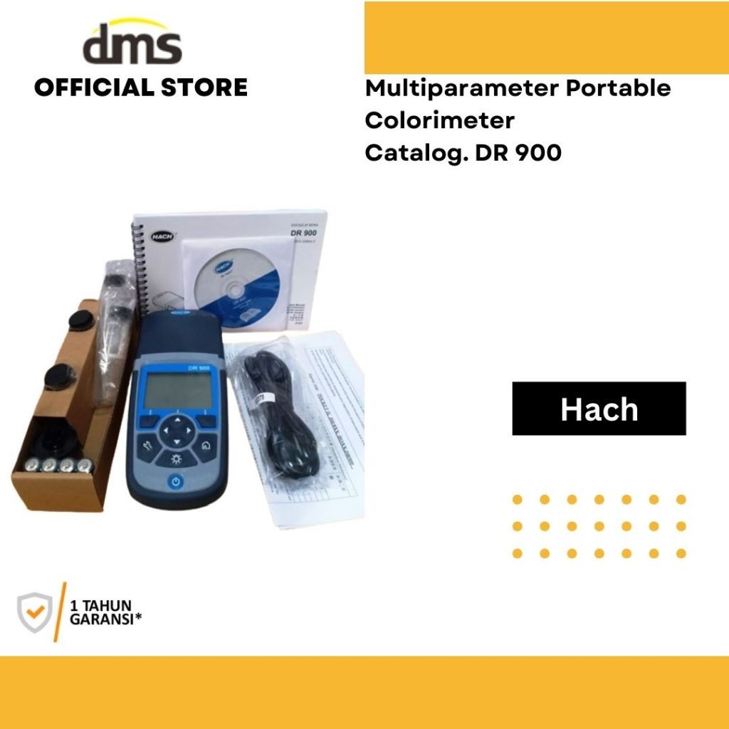 Multiparameter Portable Colorimeter DR900 Hach