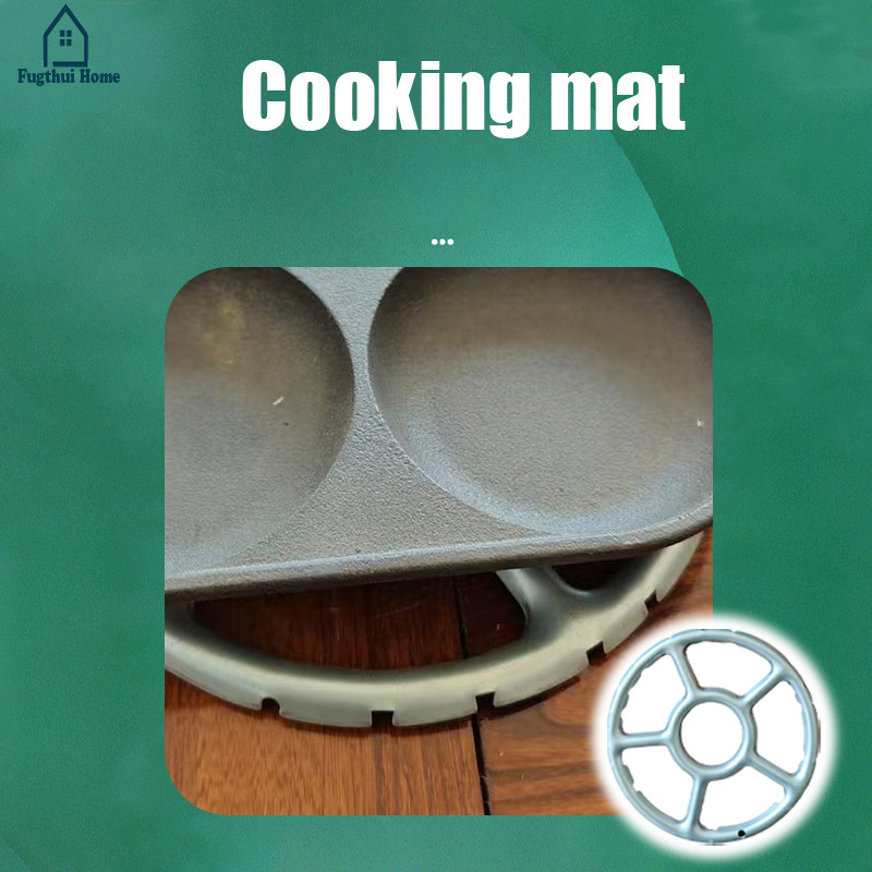 

Universal anti slip bingkai pot berlubang kompor gas braket tikar pot Fugthui