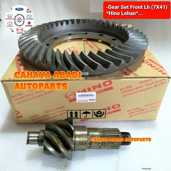 GEAR SET GIGI GARDAN DEPAN KIRI HINO LOHAN 7X41 TOP