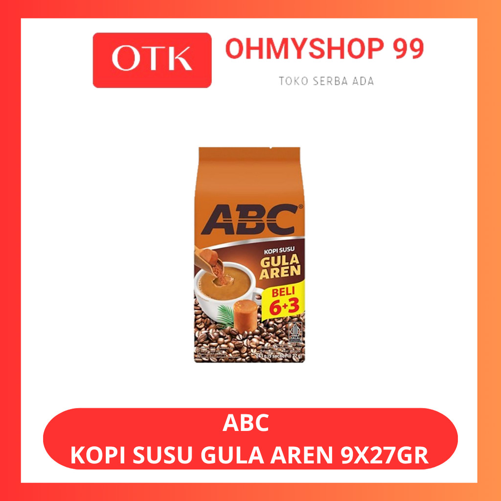 

ABC Kopi Gula Aren 9x27gr