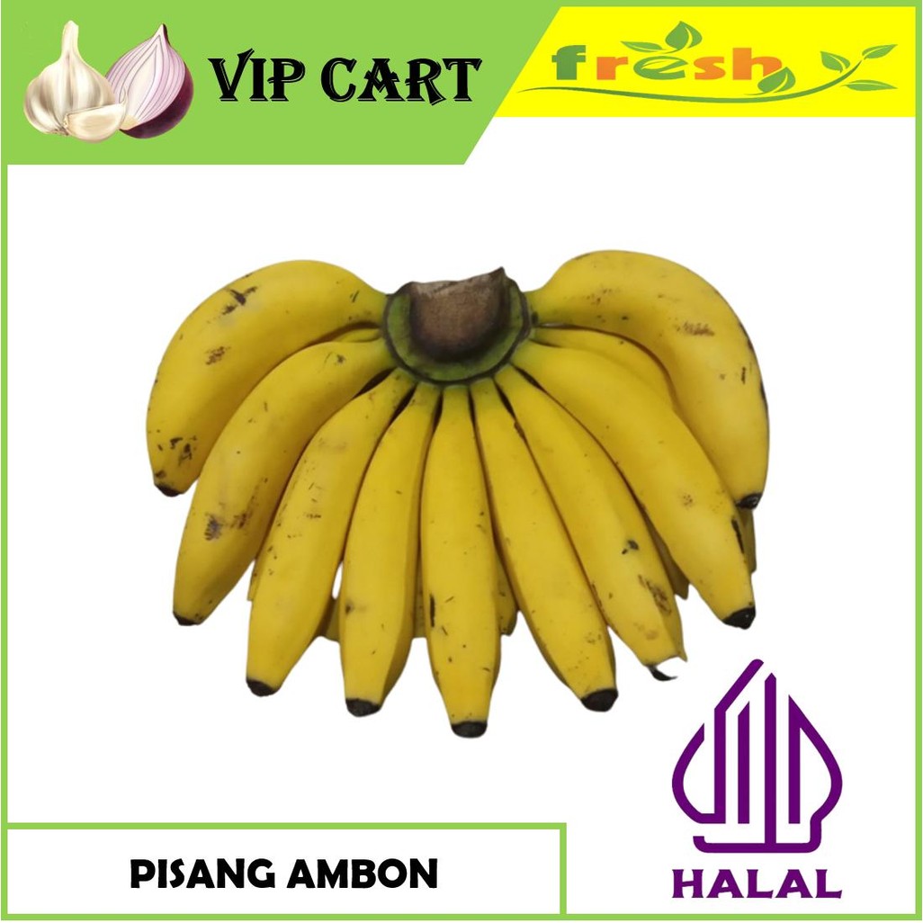 

PISANG AMBON PER SISIR - BUAH SEGAR