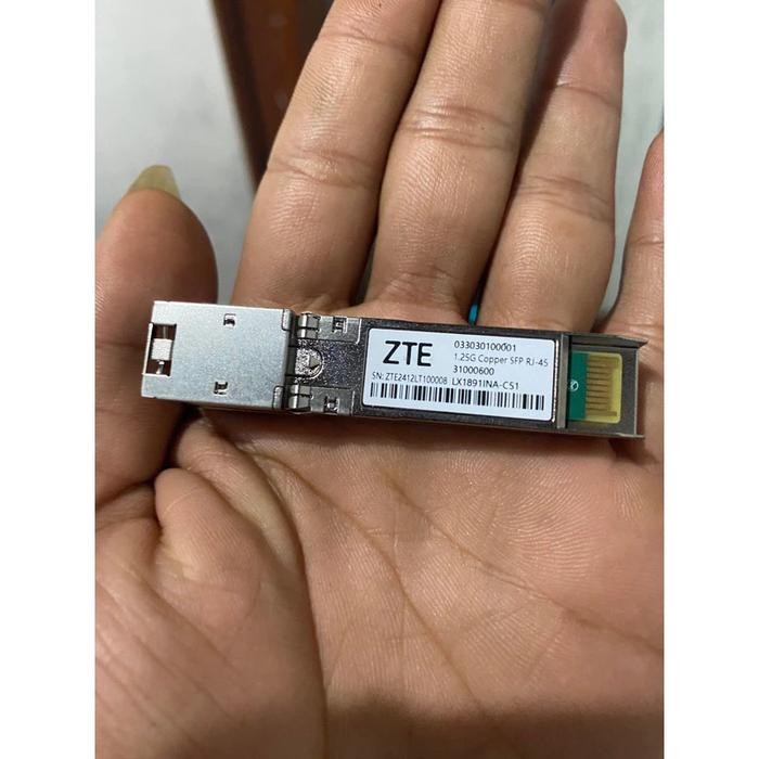 SFP ZTE RJ45 1000 MBPS COPPER 1G SFP ORIGINAL ZTE - zte.