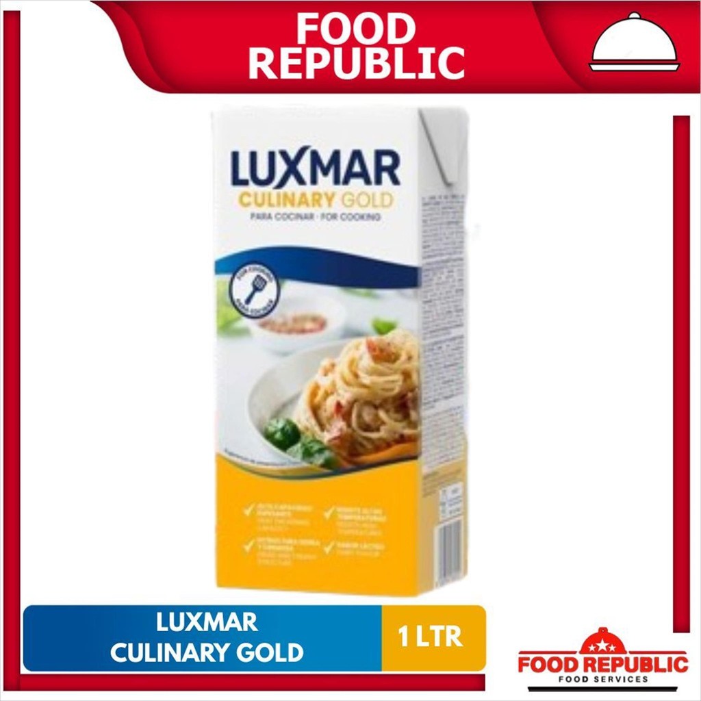 

Luxmar Culinary Gold For Cooking 1 LTR Culinary Cream Kualitas Premium