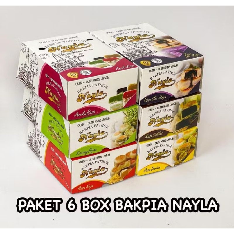 

Paket 60 Ribu Dapat 6 Box Bakpia Nayla