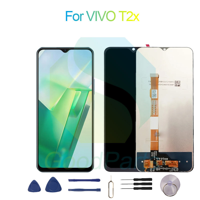 For VIVO T2x LCD Display Screen 6.58" For VIVO T2x Touch Digitizer Assembly Replacement
