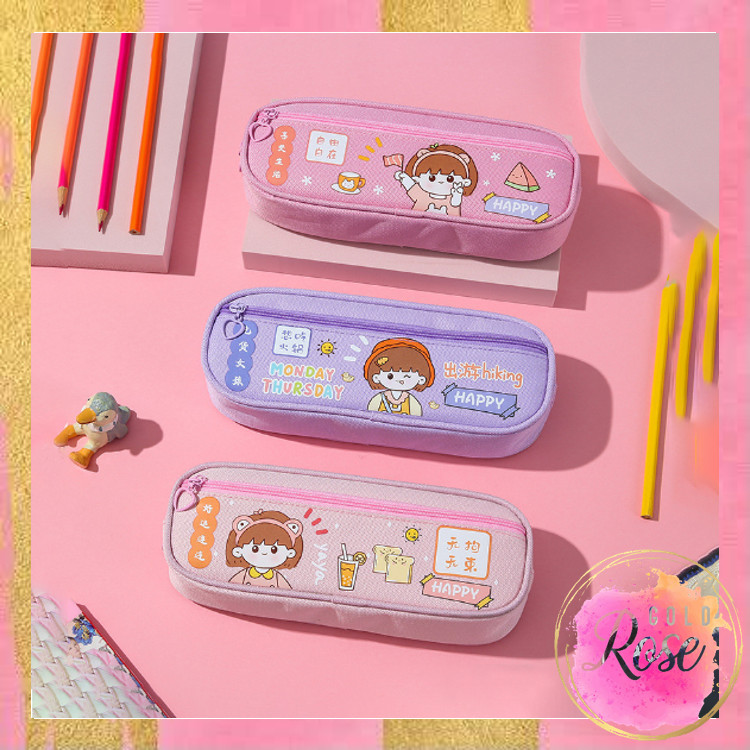

ℛ S5833 Tempat Pensil Tempat Alat Tulis Motif Lucu Pencil Case Cartoon Tempat Pensil Resleting Model Terbaru