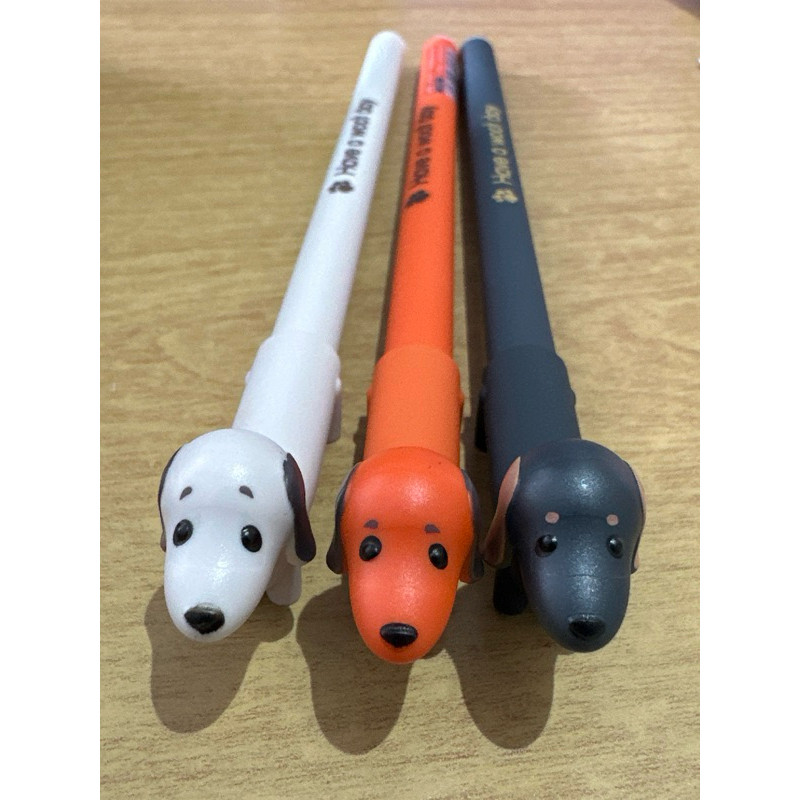 

SUPER MURAH M&G Erasable Gel Pen Soft Animal Dog Edition 0.7mm Black Ink AKPA3173 [Per 1 Pcs]