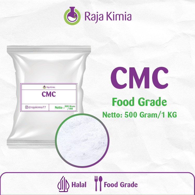 

CMC / Carboxy Methyl Cellulose / Pengental Makanan - 500 Gram atau 1 KG