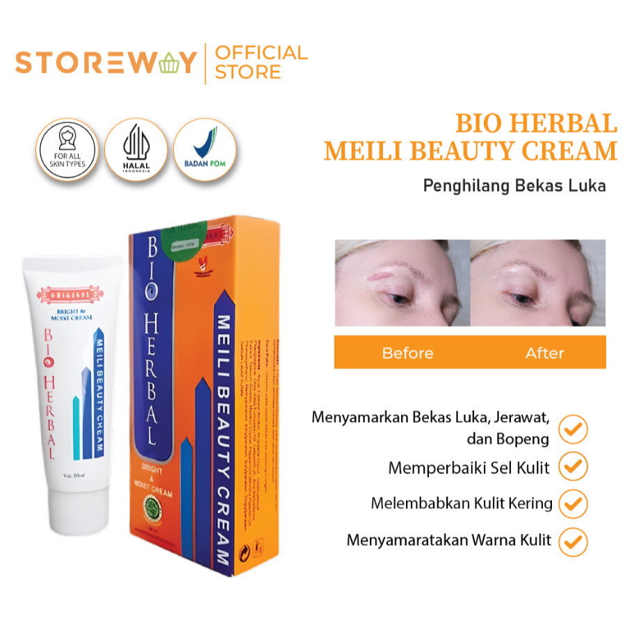 Penghilang Bekas Luka Koreng Cacar Obat Luka Panu Kurap Bekas Jerawat Cream Bekas Luka Bopeng BPOM