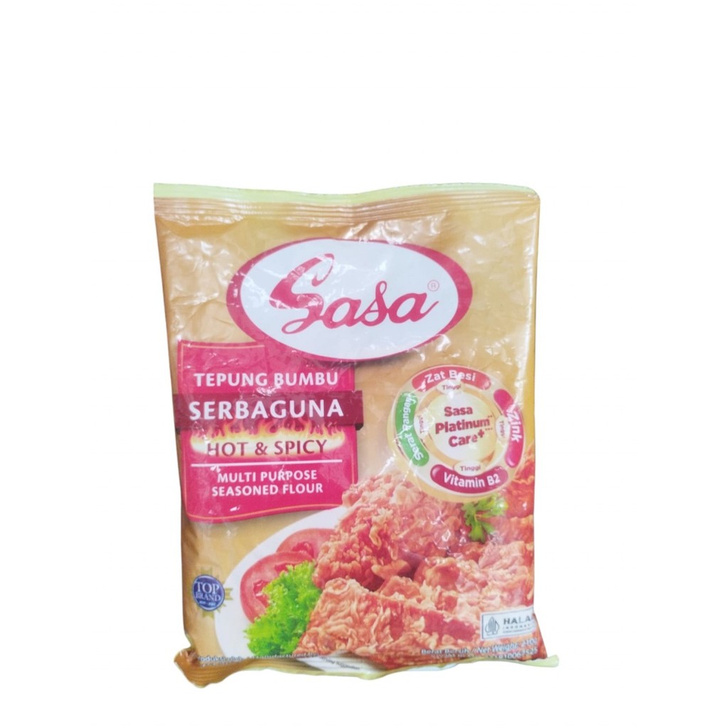 

SASA tepung bumbu serbaguna hot spicy 225g