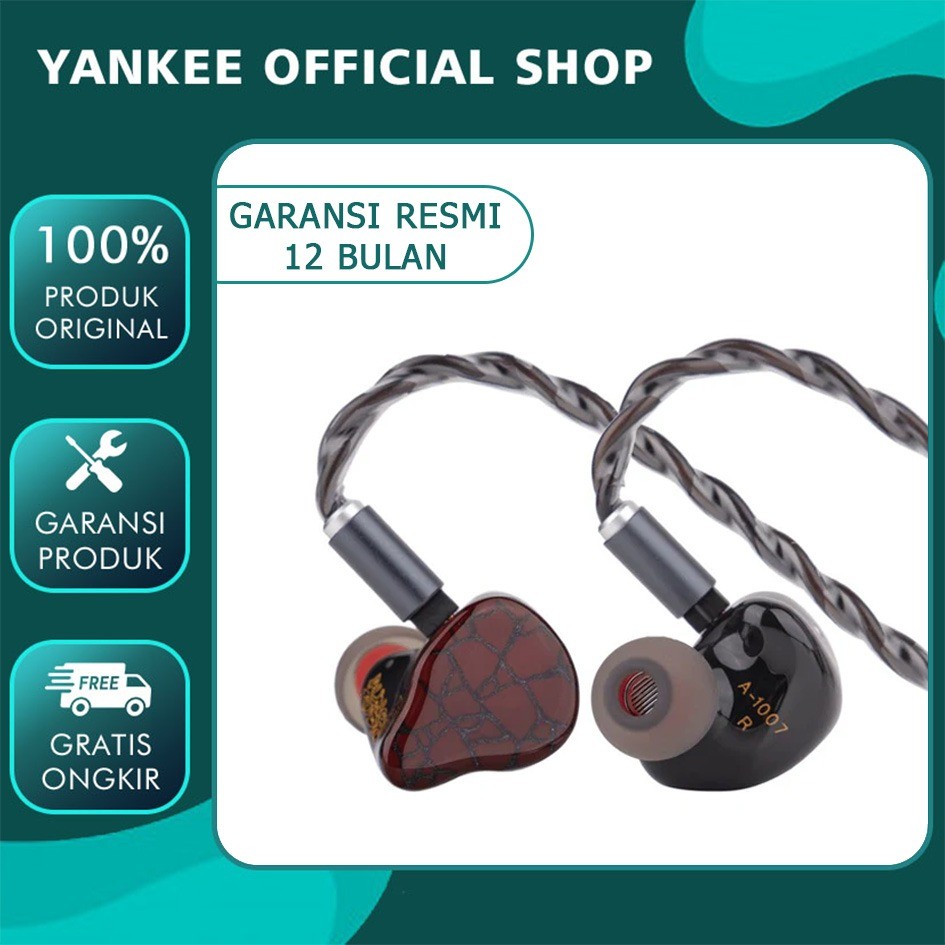 Punch Audio Martilo 1 Planar + 2BA + 2DD Basshead IEM Earphone