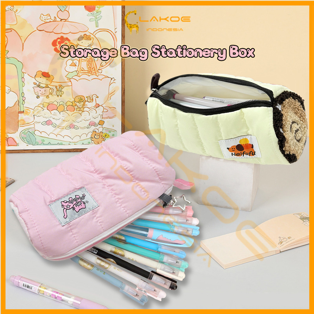 

​​Lakoe​​ Tas Make Up Kotak Pensil Bantal Korea Pouch Pillow Besar