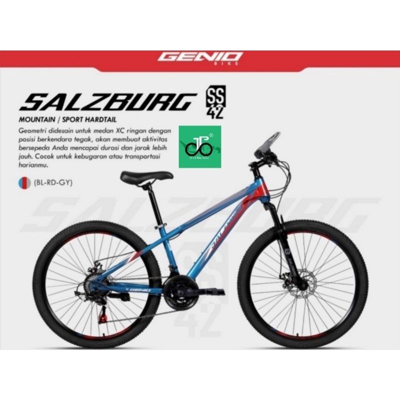 Sepeda MTB 26" Genio Salzburg SS42 (SS-42) 26an