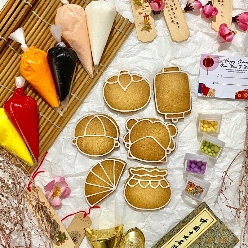 

DIY Classic Imlek ( Sincia / Kukis CNY Collection) - Sugar Cookies / Decorated Cookies / Kukis Hias Chinese New Year Cookies Character
