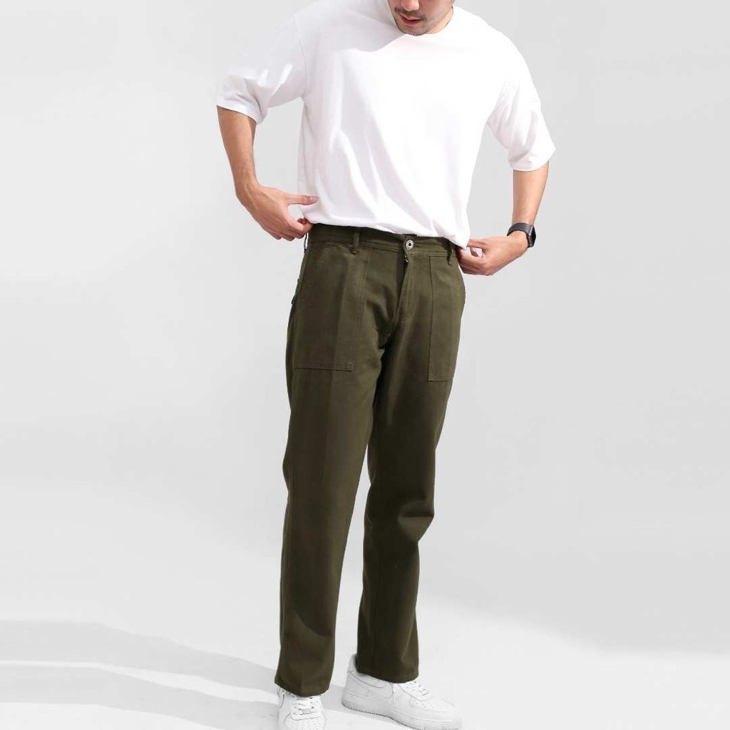 Hrstuff Celana Panjang Utility Olive - Fatigue Pants