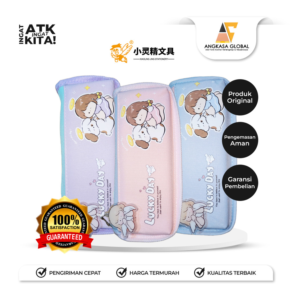 

KAYAGI TEMPAT PENSIL LUCKY DAY KY-7810 (1PC)