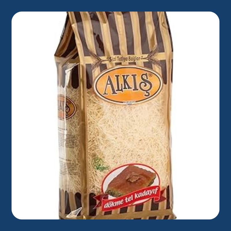 

Kadayif ata Kataifi atau Kunafa Kering Premium Turkey 500 gram