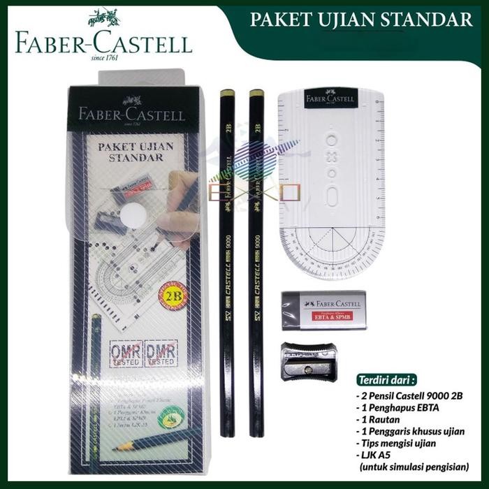 

COD Faber Castell PAKET UJIAN STANDAR / PAKET BELAJAR ONLINE Alat Tulis - PAKET STANDAR